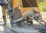 土留め壁を残して切込み