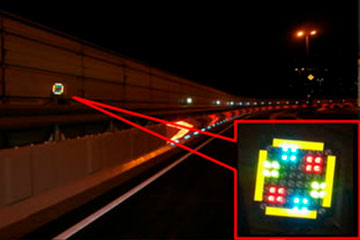 マルチカラー点滅灯への改修