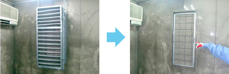 芦屋集約料金所防火ダンパー設置工事