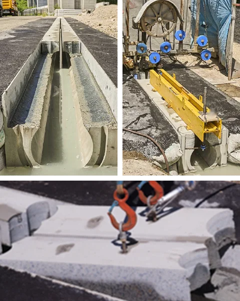 円型水路補修技術 SCS工法