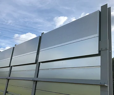 デュラカーム 遮音壁用先端改良型減音装置